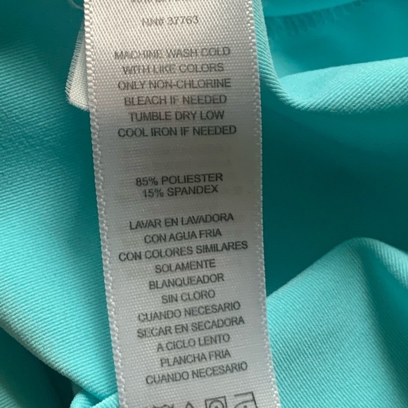 LPGA Turquoise and White Polo Shirt Women’s Small Callaway LPGA Golf Shirt - Picture 9 of 9